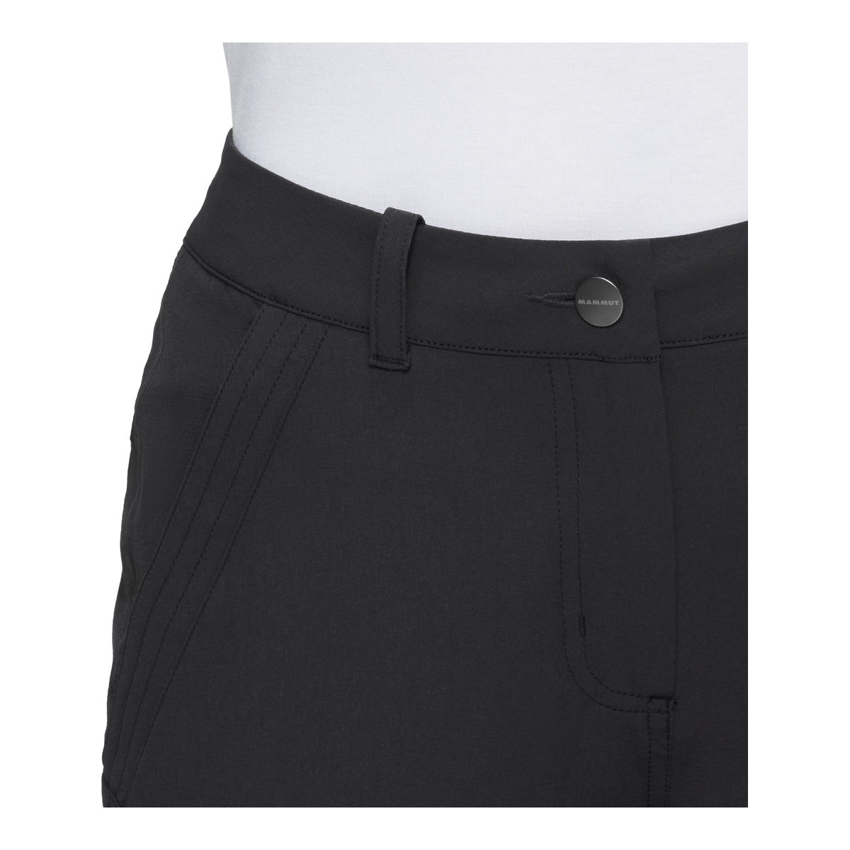Pantaloni Femei Mammut Hiking V Capri Black