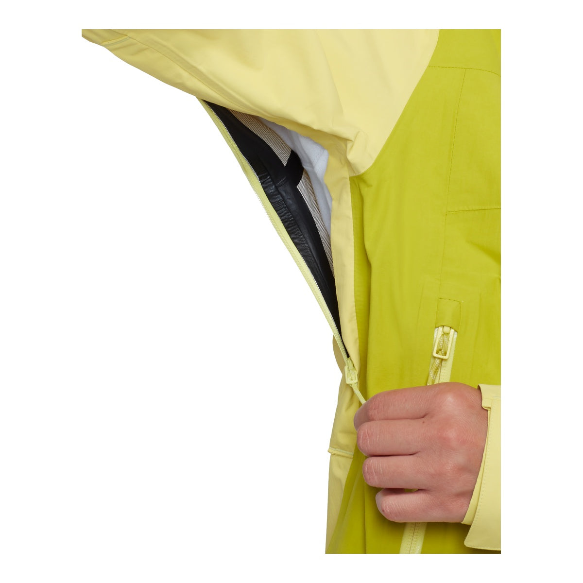 Jacheta Femei Mammut Crag HS Hooded Yellow