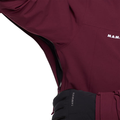 Jacheta Schi Barbati Mammut Stoney Hs Thermo Hooded Vin-Black