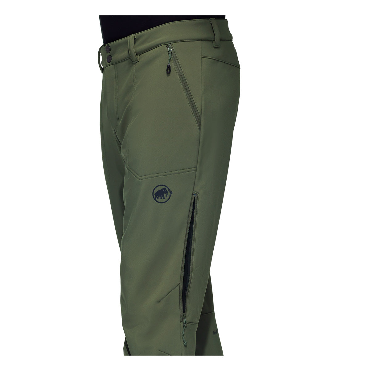 Pantaloni Barbati Mammut Runbold Winter So Dark Marsh