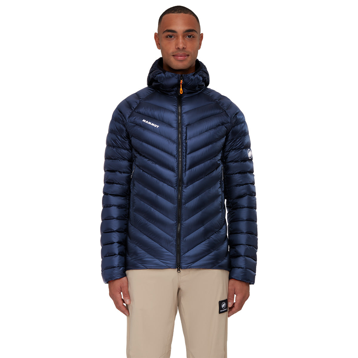 Jacheta Barbati MammutBroad Peak In Hooded Marine-Black