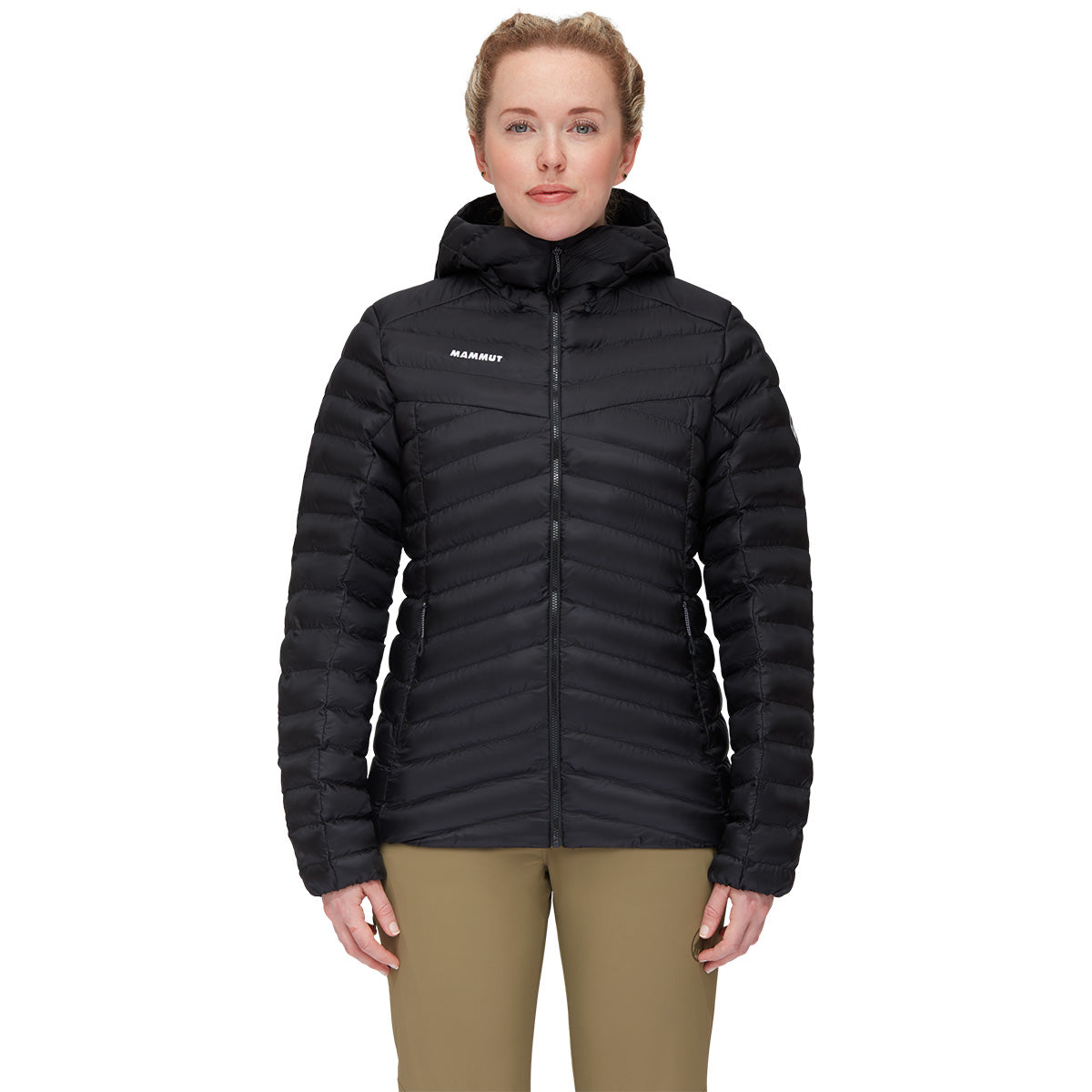 Jacheta Femei Mammut Albula In Hooded Black
