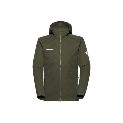 Jacheta Barbati Mammut Granite SO Hooded Dark Marsh