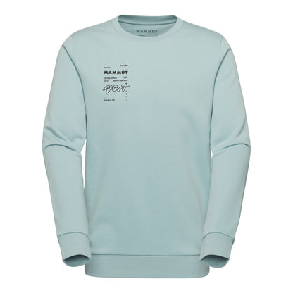 Bluza Barbati Mammut Core ML Crew Neck Vert Nebla