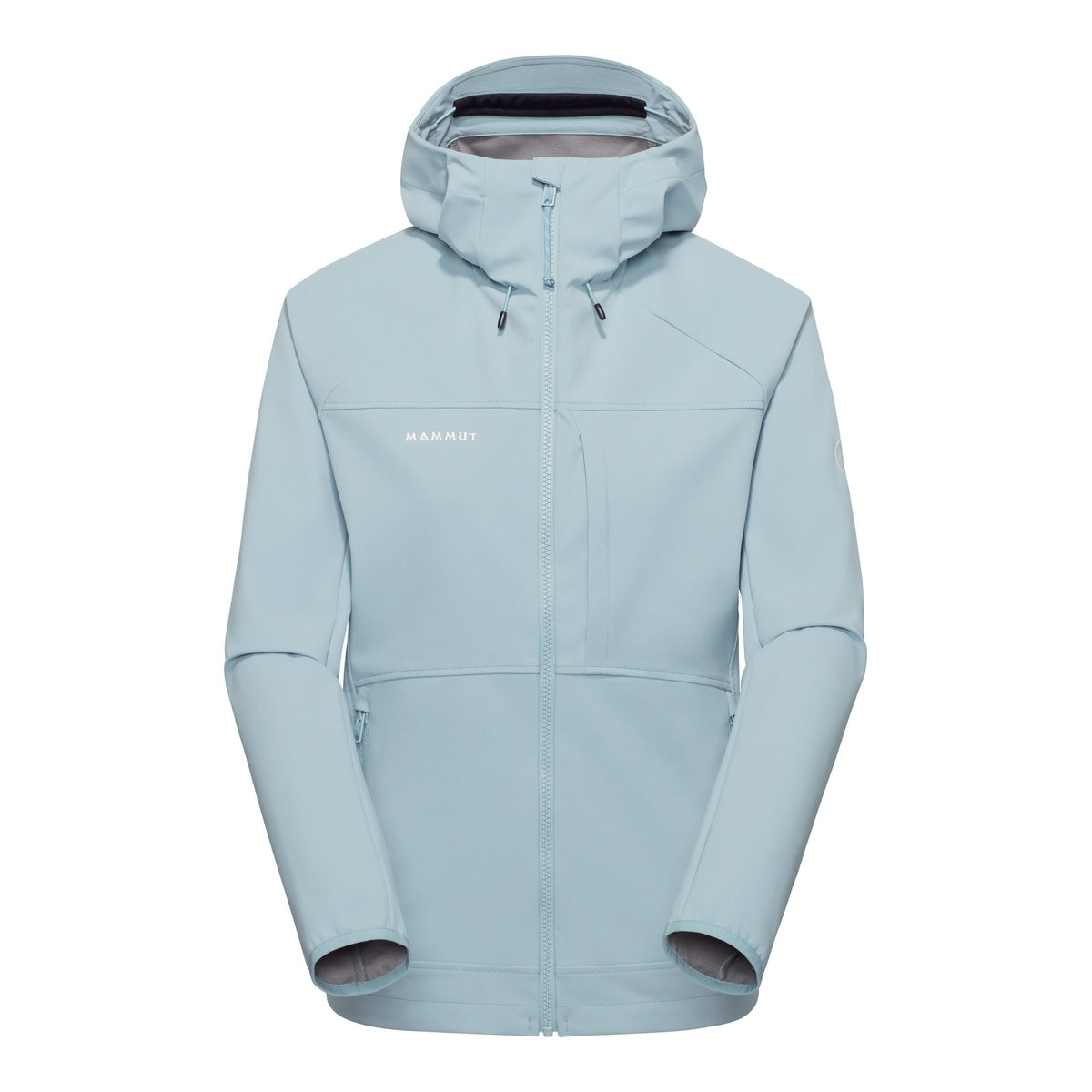 Jacheta Softshell Femei Mammut Ultimate Comfort So Hooded Nebla