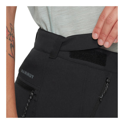Pantaloni Zip-Off Femei Mammut Runbold IV Zip Off Black
