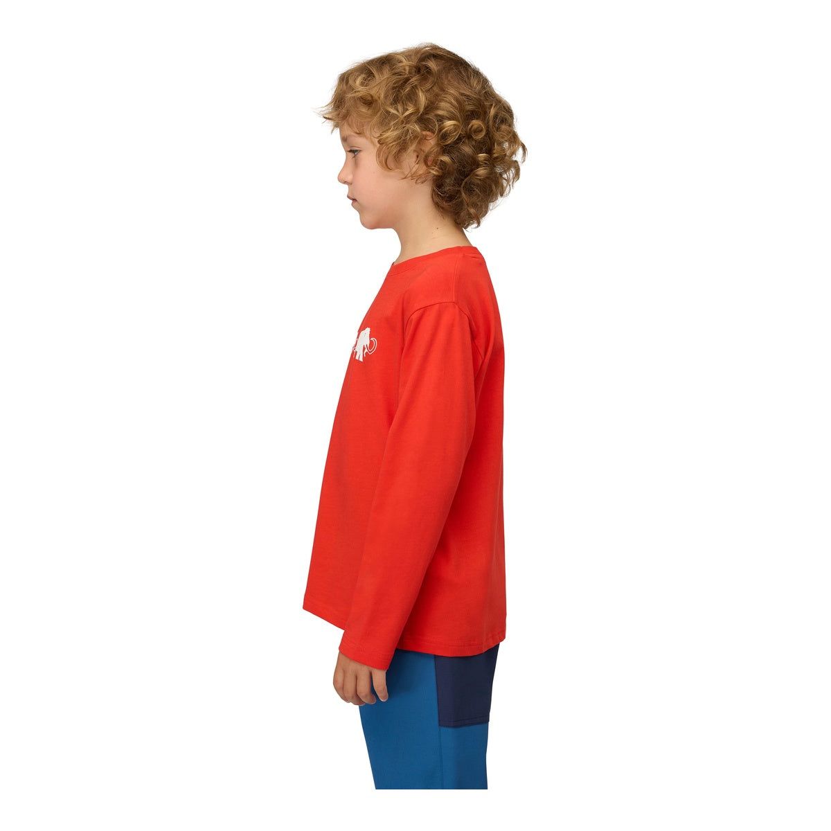 Bluza Copii Mammut Core Longsleeve Logo Mammut Red
