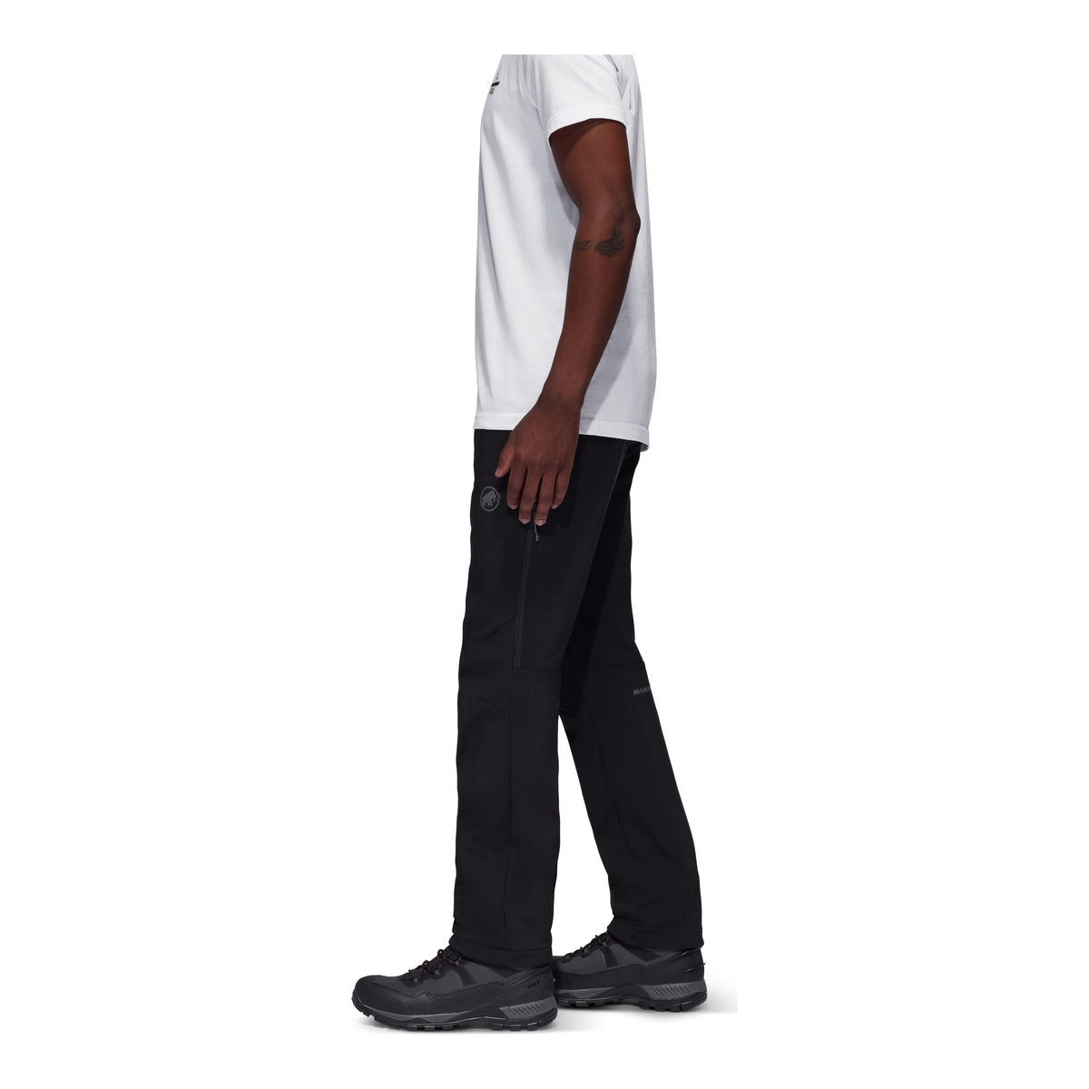 Pantaloni Softshell Barbati Mammut Runbold Winter So Black