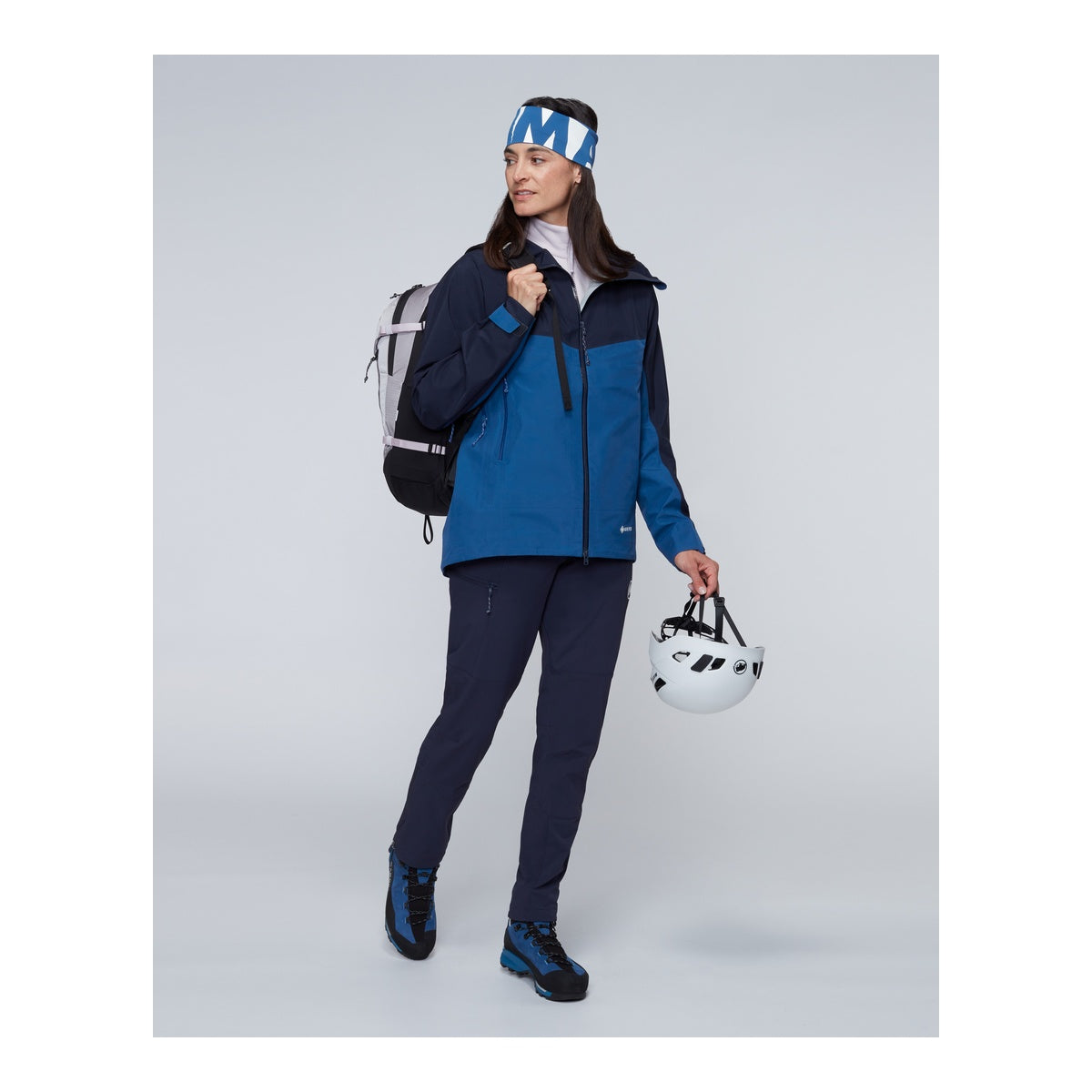 Jacheta Femei Mammut Crater IV HS Hooded Tschiel-Marine