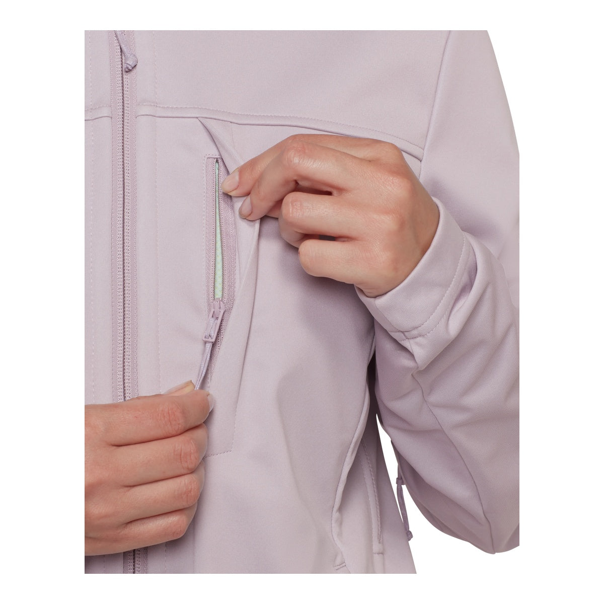 Jacheta Softshell Femei Mammut Ultimate VIII SO Hooded Alpine Calamint