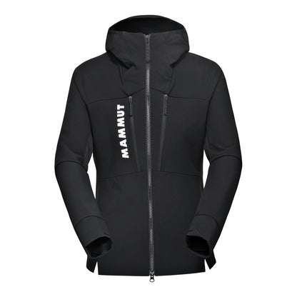 Jacheta Softshell Femei Mammut Aenergy So Hybrid Hooded Black