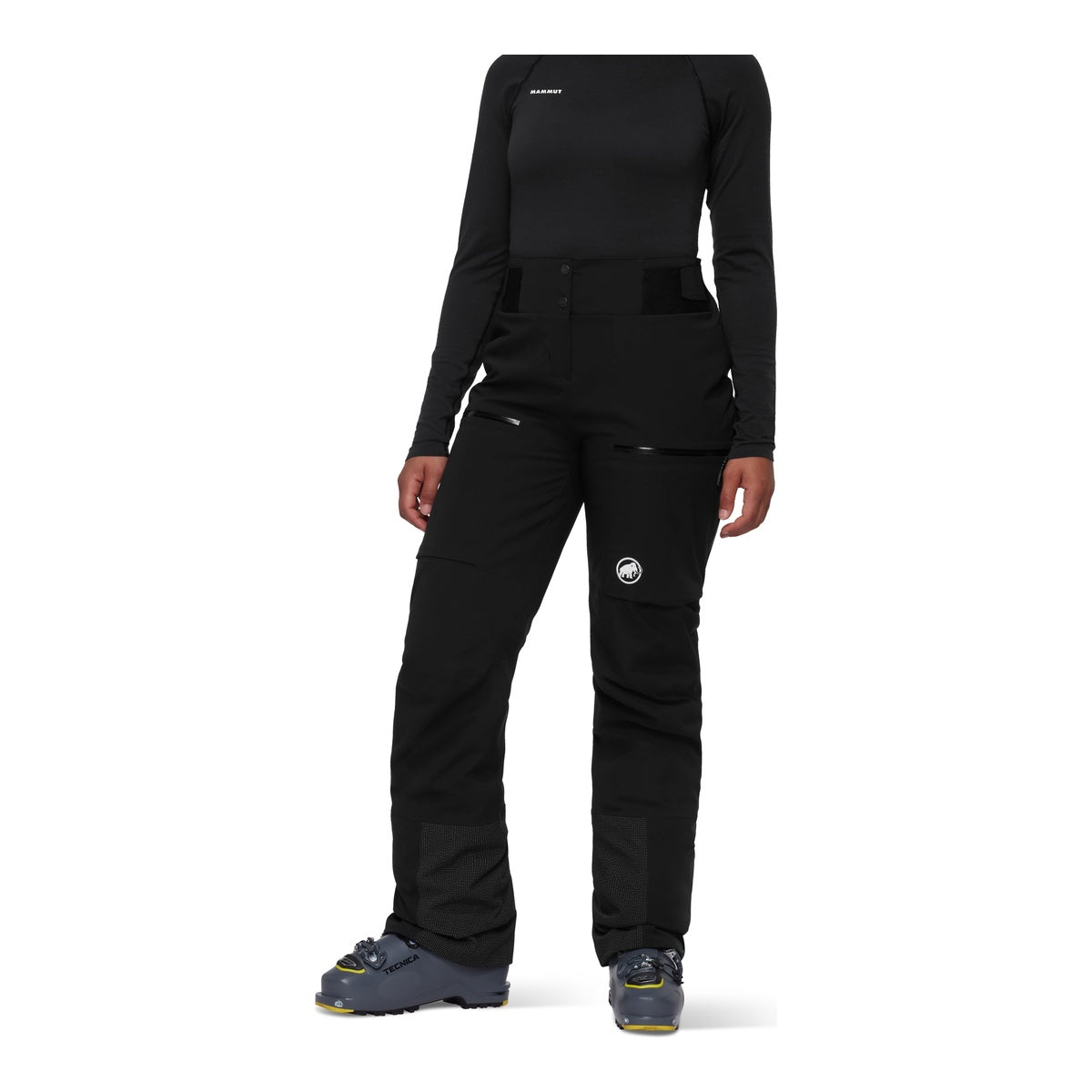 Pantaloni Schi Femei Mammut Stoney HS Thermo Black