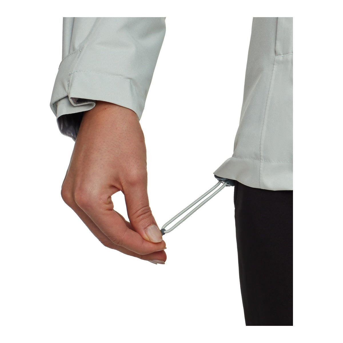 Jacheta Femei Mammut Linard Hs Thermo Hooded Silver Sage