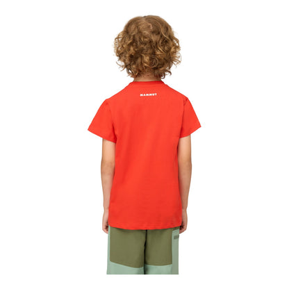 Tricou Copii Mammut Core T-Shirt Classic Mammut Red