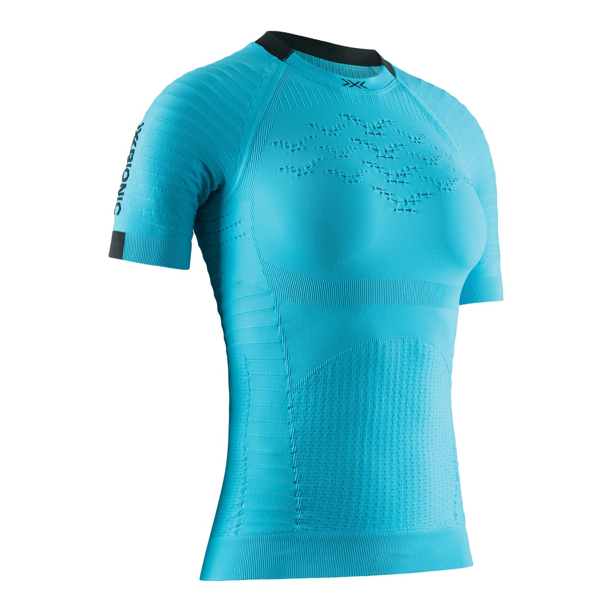 Tricou Femei X-Bionic Effektor 4D Running Sh Sl Wmn Effektor Turquoise/Opal Black