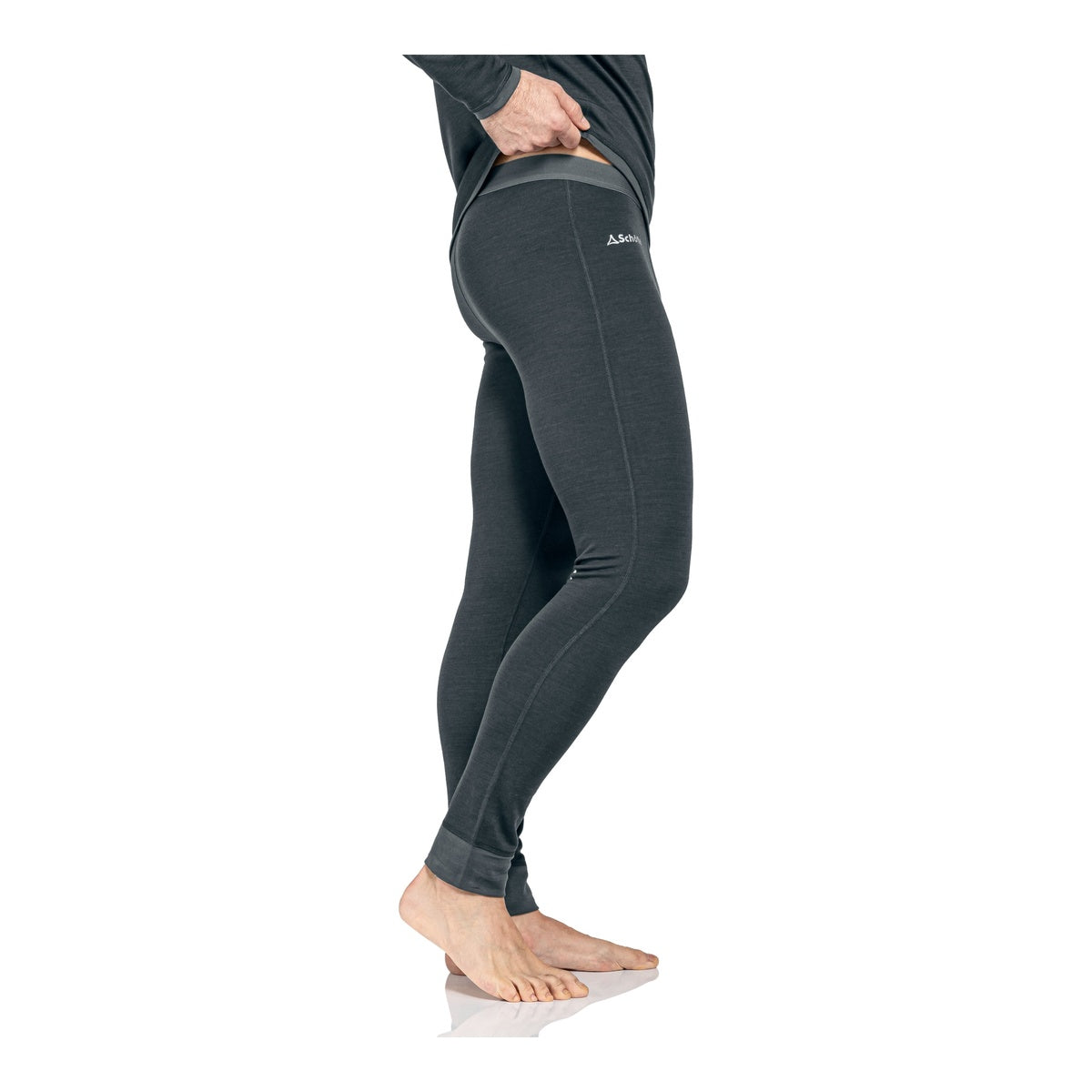 Pantaloni Termici Barbati Schoffel Merino Sport Pirate Black