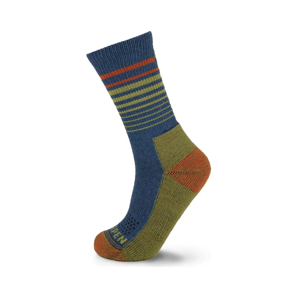 Sosete Drumetie Copii Lorpen Wool Hike Midweight Crew Blue