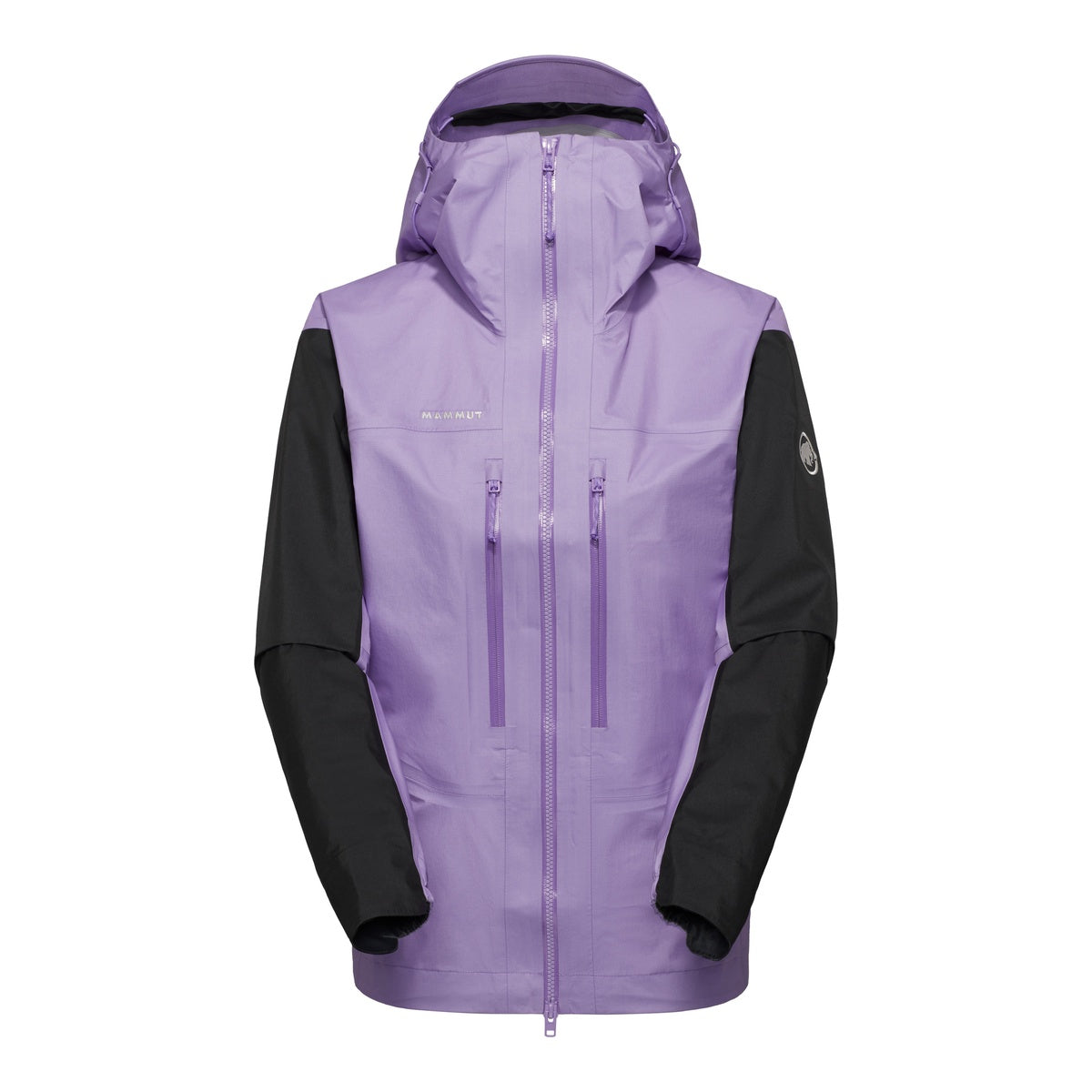 Jacheta Femei Mammut Taiss Light HS Hooded Lavandin-Black