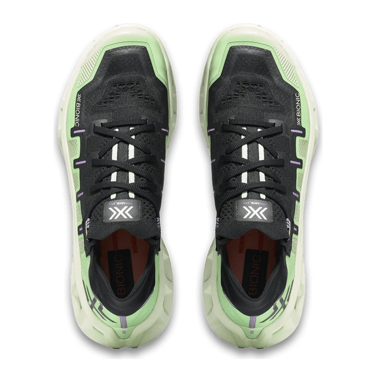Pantofi Alergare Montana Barbati X-Bionic Terraskin X01 Digital Lime/X Black
