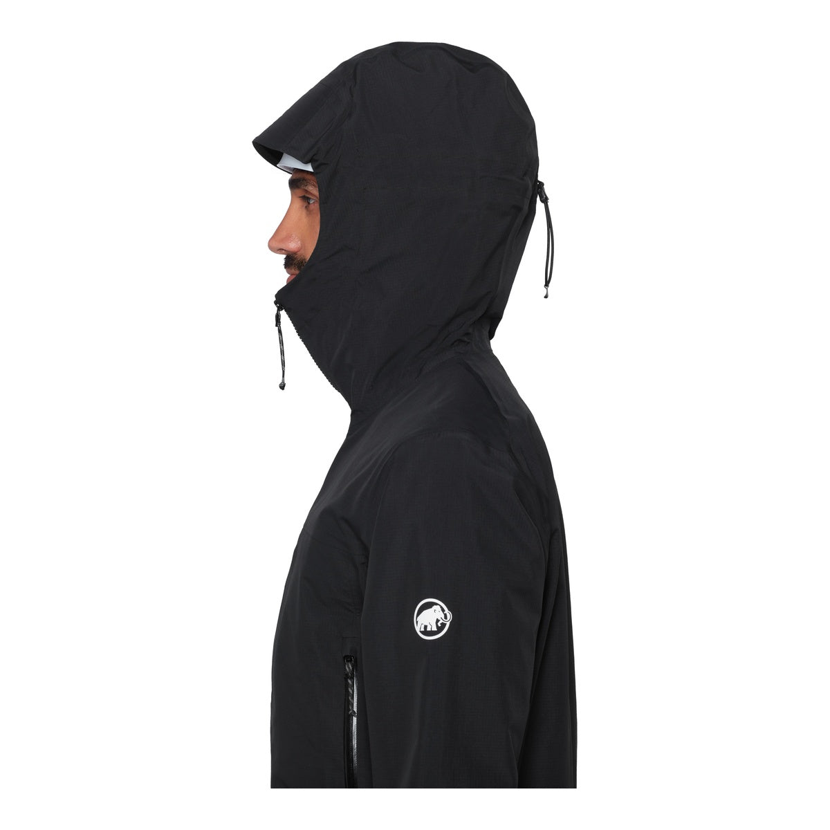 Jacheta Barbati Mammut Alto Guide HS Hooded Black