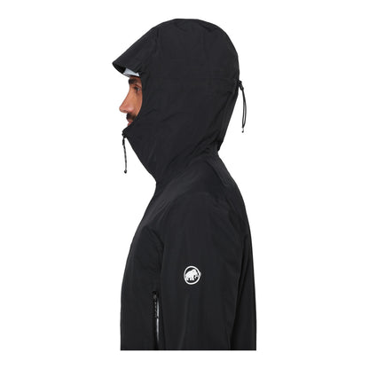 Jacheta Barbati Mammut Alto Guide HS Hooded Black