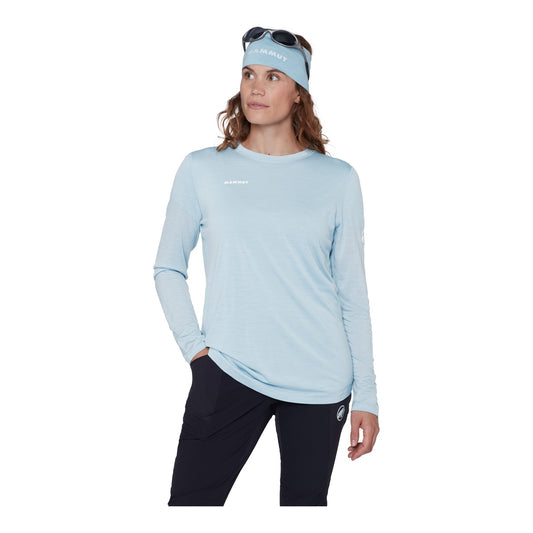Bluza Femei Mammut Tree Wool FL Longsleeve Nebla