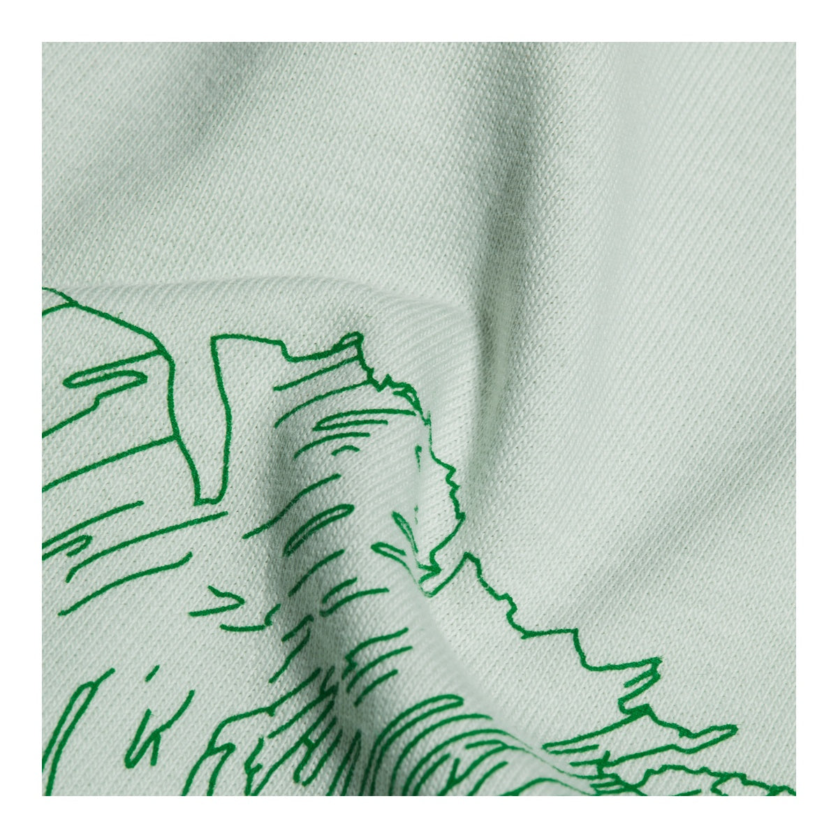 Tricou Barbati Mammut Base Relaxed Glacier Verde