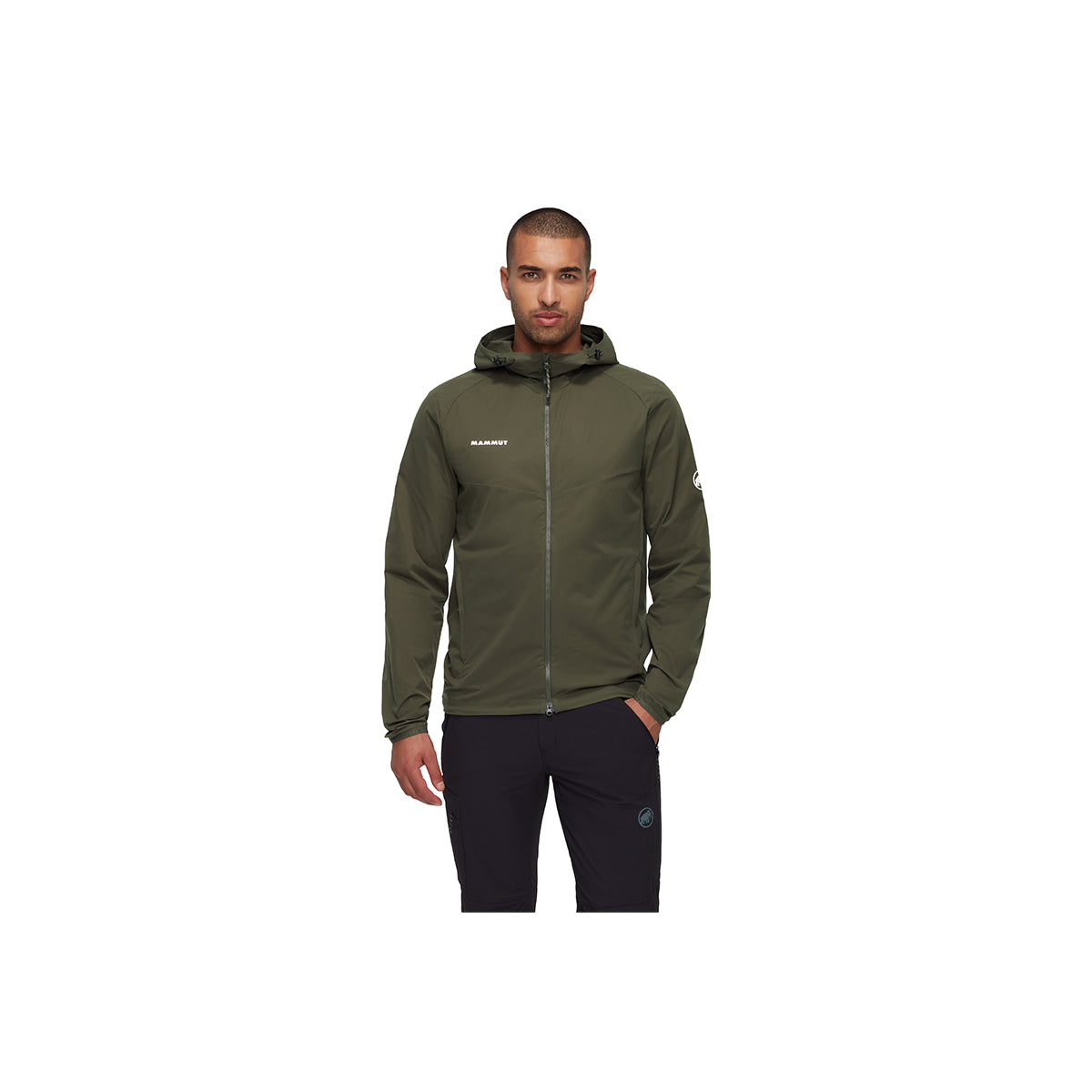 Jacheta Barbati Mammut Granite SO Hooded Dark Marsh