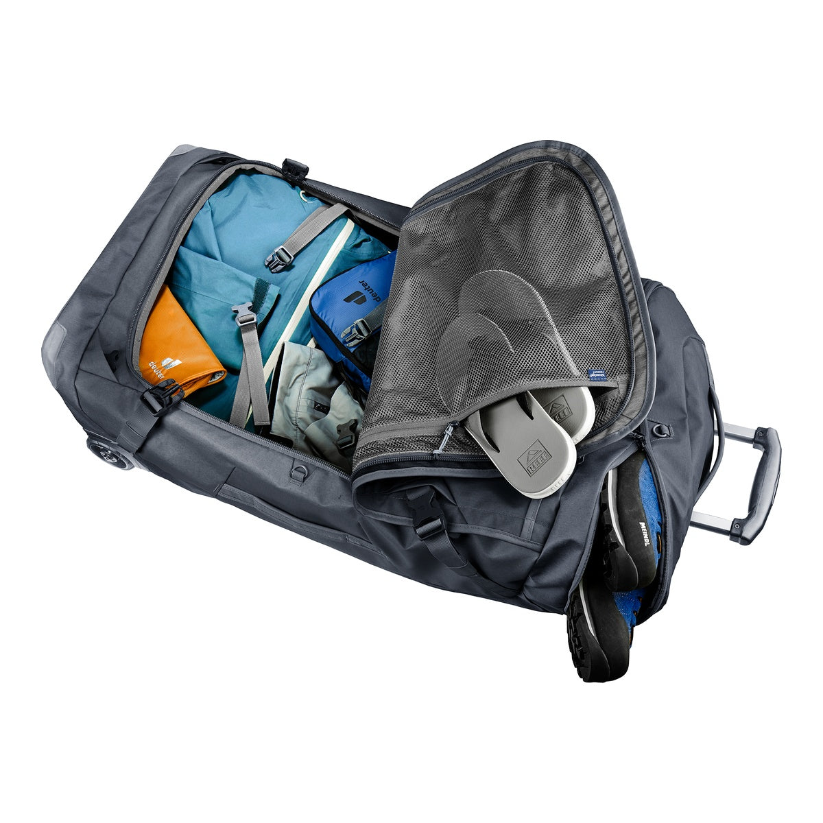 Geanta Voiaj Deuter Duffel Pro Movo 90 Black