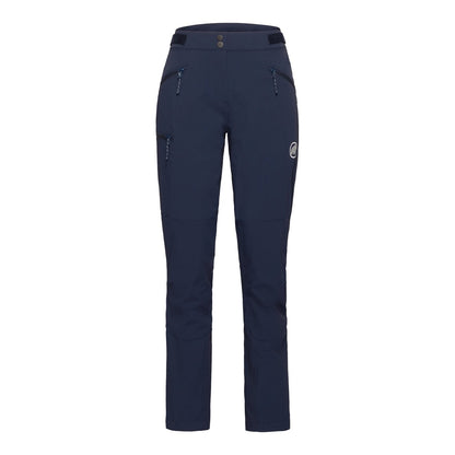 Pantaloni Softshell Femei Mammut Courmayeur So Marine