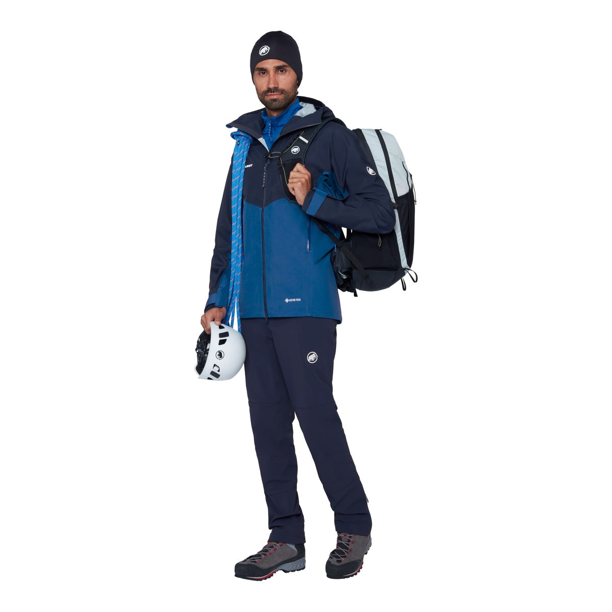 Jacheta Barbati Mammut Crater IV HS Hooded Navy