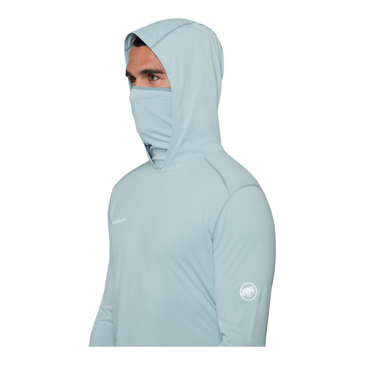 Bluza Barbati Mammut Selun FL Sun Hoody Nebla