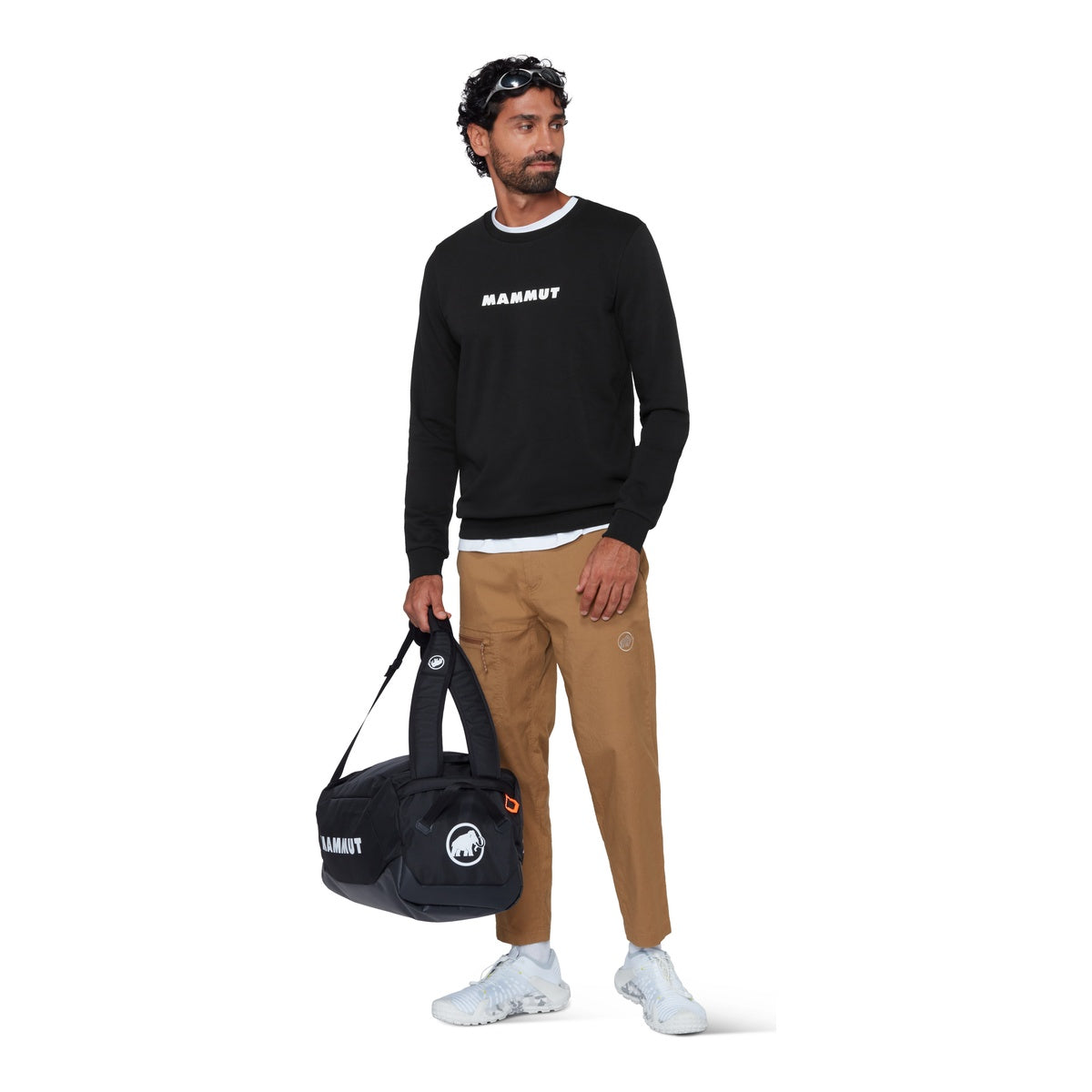 Bluza Barbati Mammut Core ML Crew Neck Logo Black