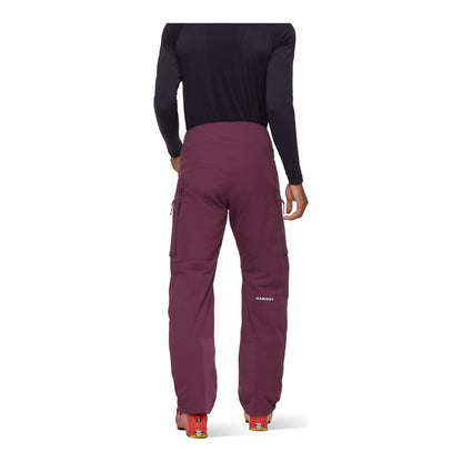 Pantaloni Schi Barbati Mammut Stoney HS Thermo Burgundy