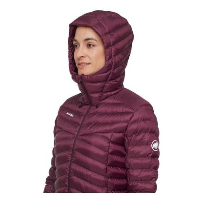 Geaca Femei Mammut Albula In Hooded Burgundy