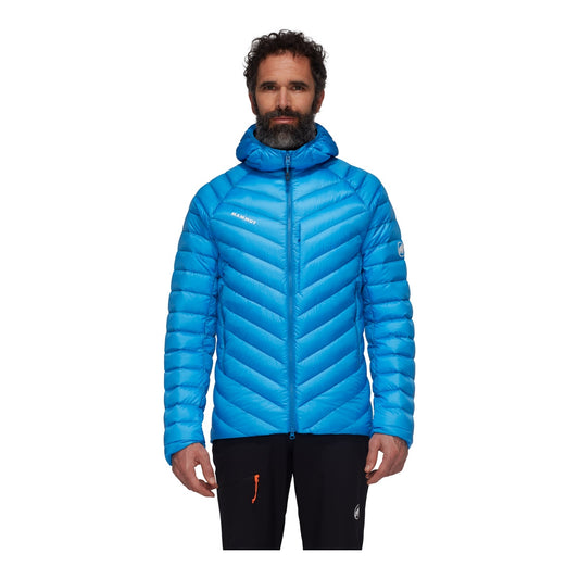 Jacheta Barbati Mammut Broad Peak In Hooded Glacier Blue-Black
