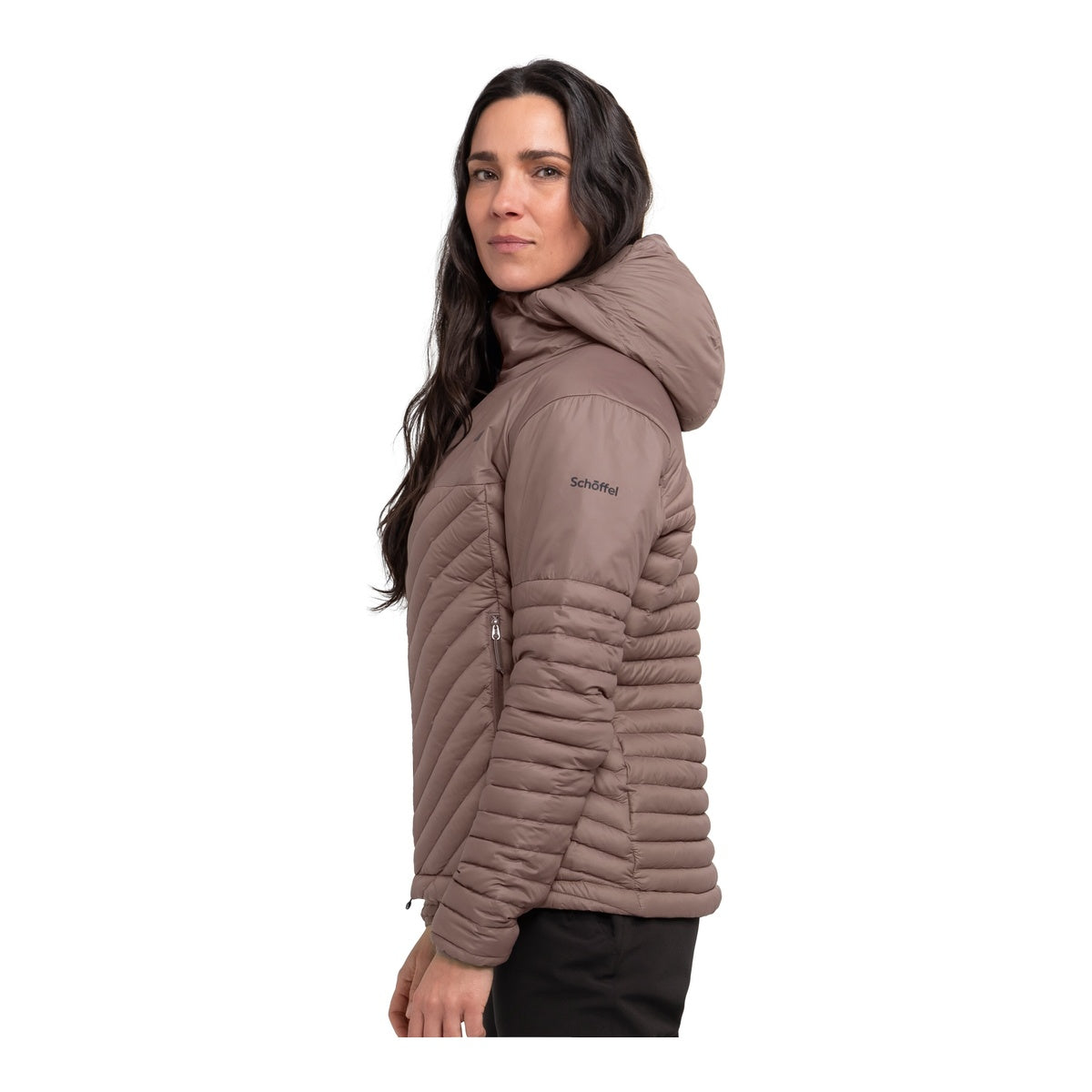 Jacheta Femei Schoffel Down Cascata Twilight Mauve