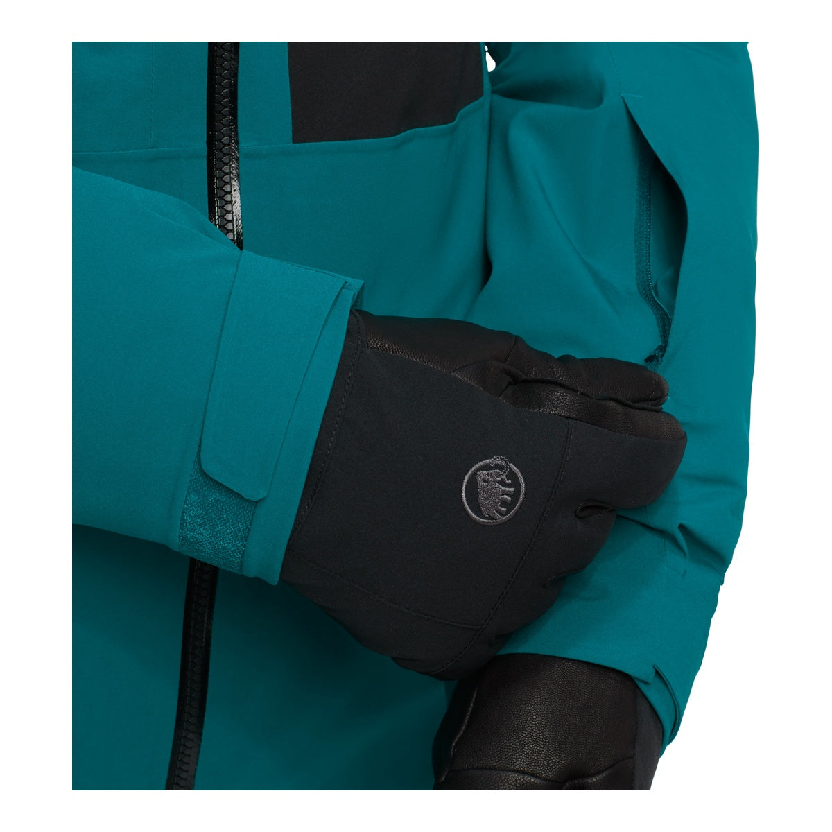 Geaca Schi Barbati Mammut Stoney HS Thermo Hooded Green