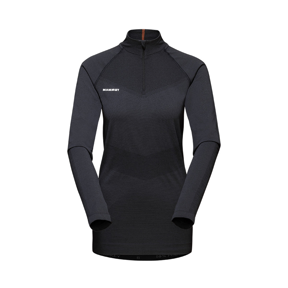 Bluza Femei Mammut Trift Half Zip Black