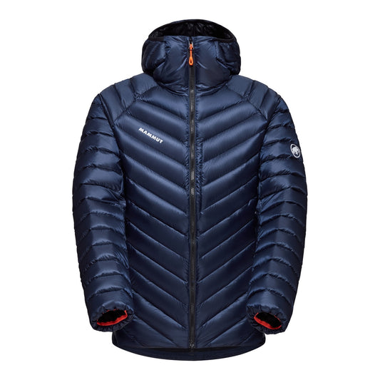 Geaca Puf Barbati Mammut Broad Peak In Hooded Marine-Black