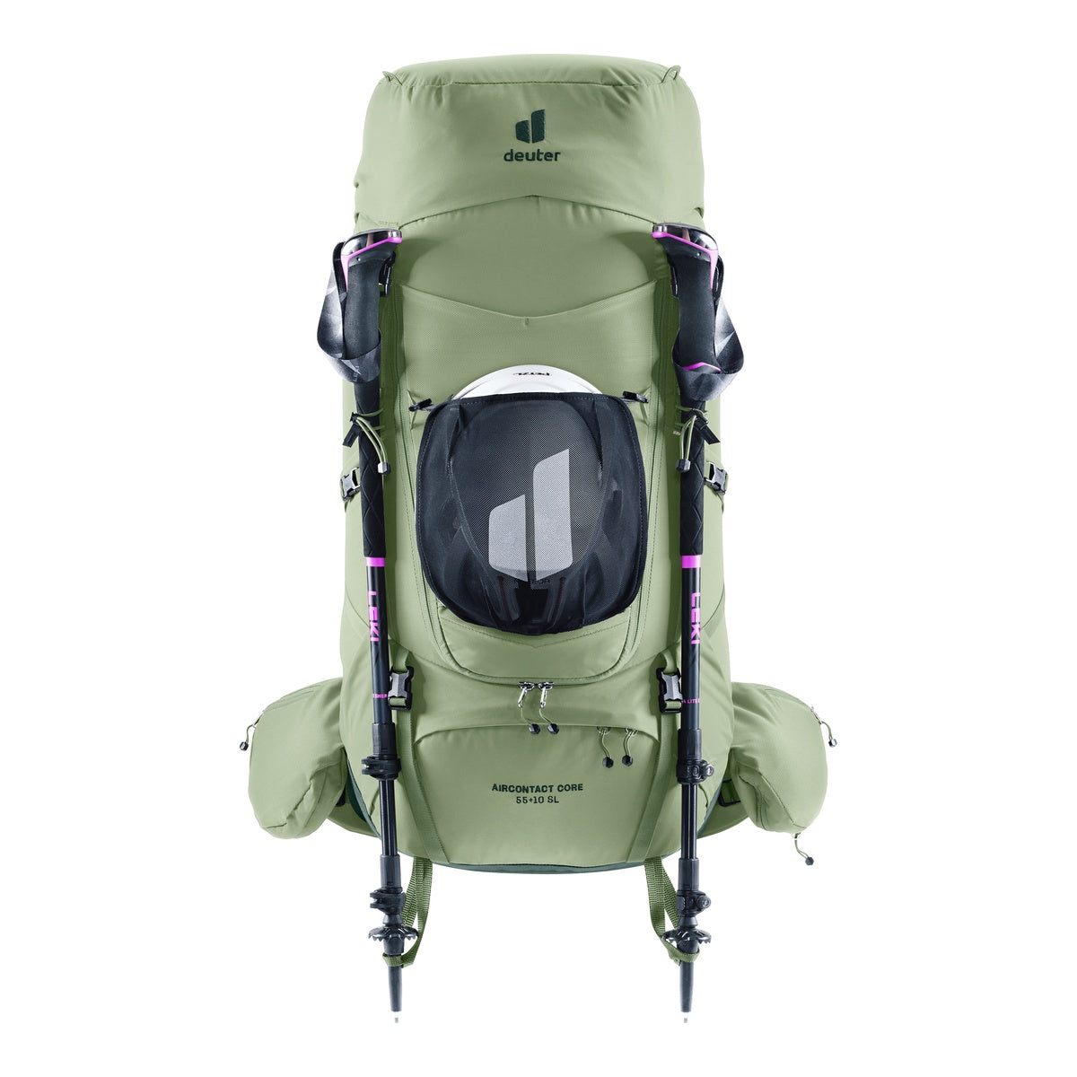 Rucsac Munte Femei Deuter Aircontact Core 55+10 SL Grove Ivy
