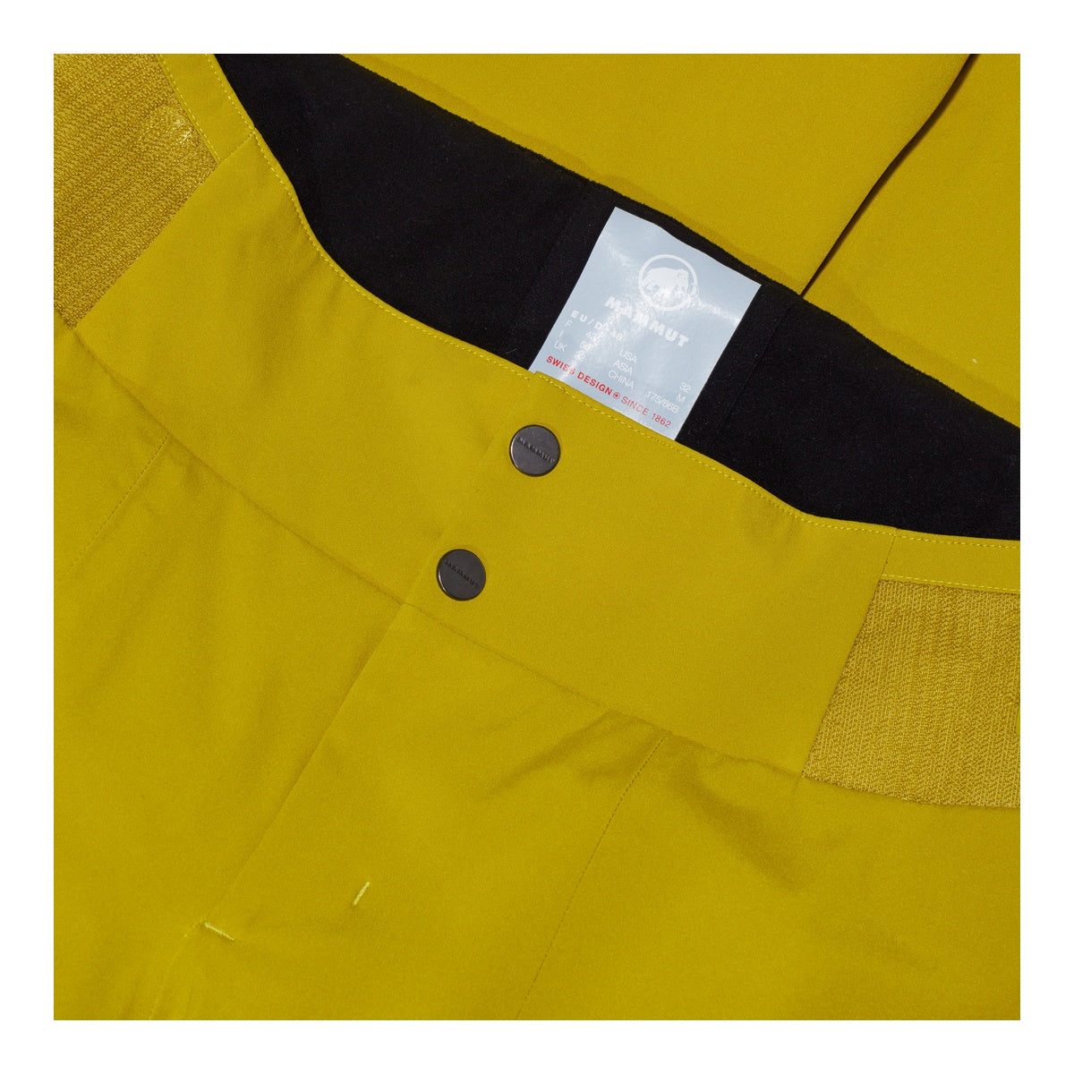 Pantaloni Schi Barbati Mammut Stoney HS Thermo Yellow