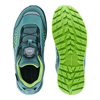 Pantofi Drumetie Baieti Lowa Ferrox GTX Lo Jr Blue