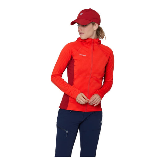 Polar Femei Mammut Taiss ML Hooded Mammut Red-Dark Mammut Red
