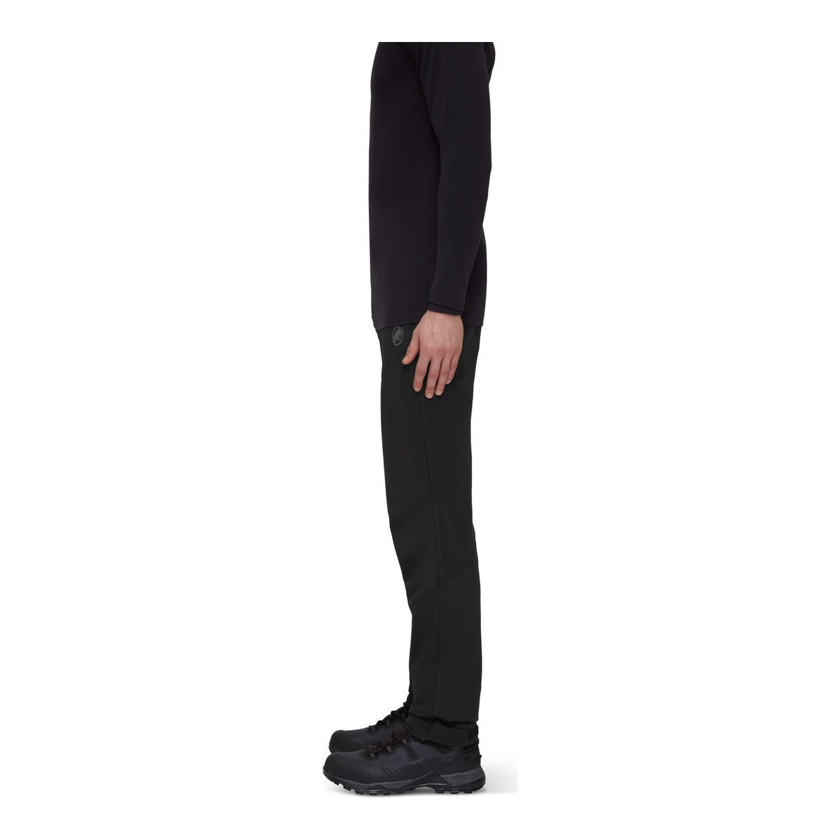 Pantaloni Softshell Barbati Mammut Zinal Guide So Hybrid Black