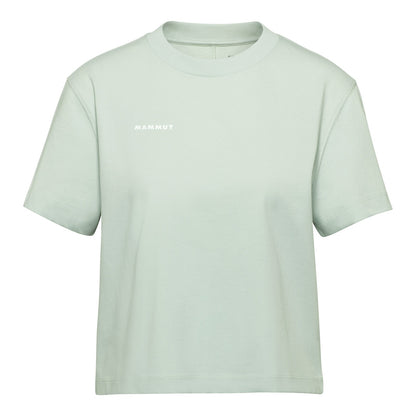 Tricou Femei Mammut Base Cropped Mini Logo Verde