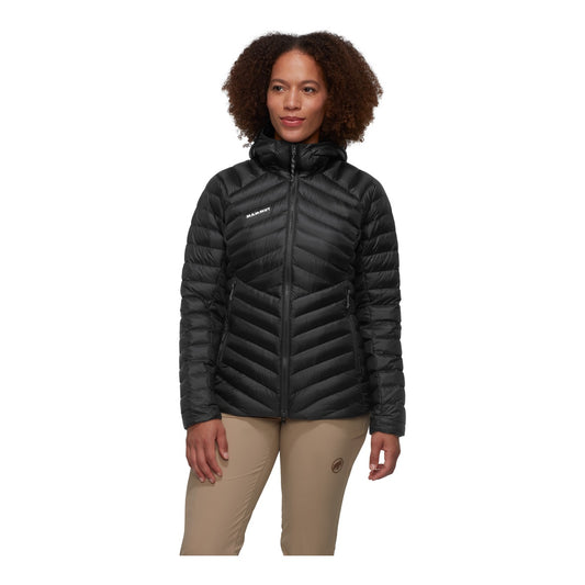 Geaca Puf Femei Mammut Broad Peak IN Hooded Black