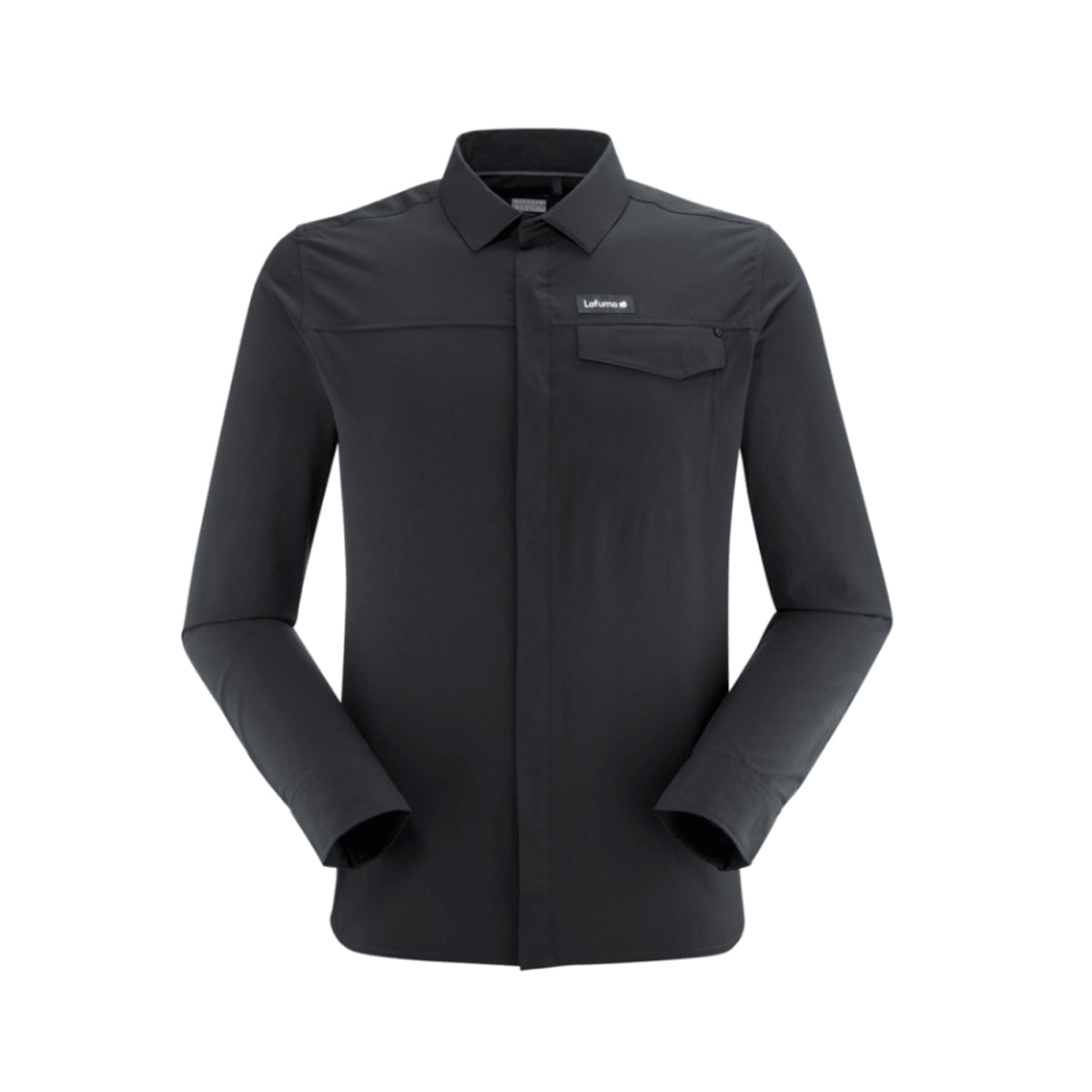 Camasa Barbati Lafuma Skim Plain Black - Noir