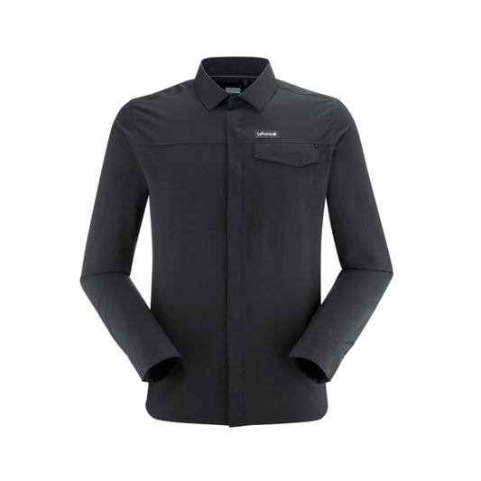 Camasa Barbati Lafuma Skim Plain Black - Noir