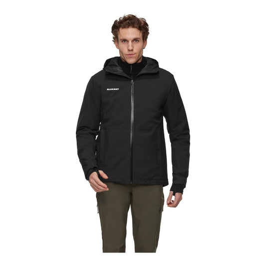 Jacheta Barbati Mammut Linard Hs Thermo Hooded Black